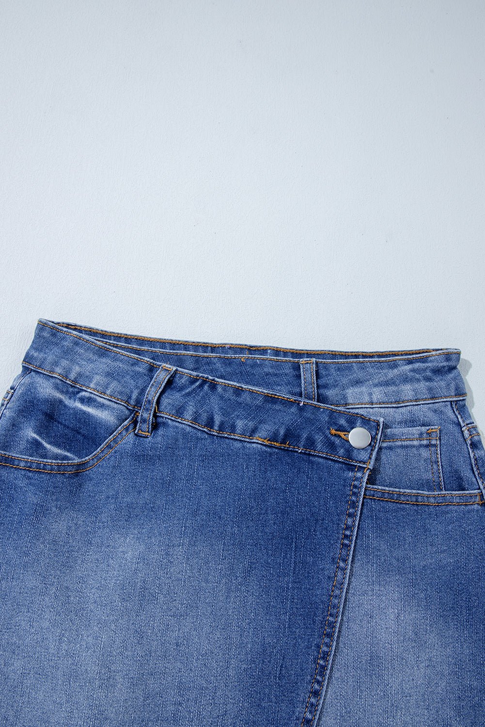 Wrap It Up Denim Skirt - Image 11