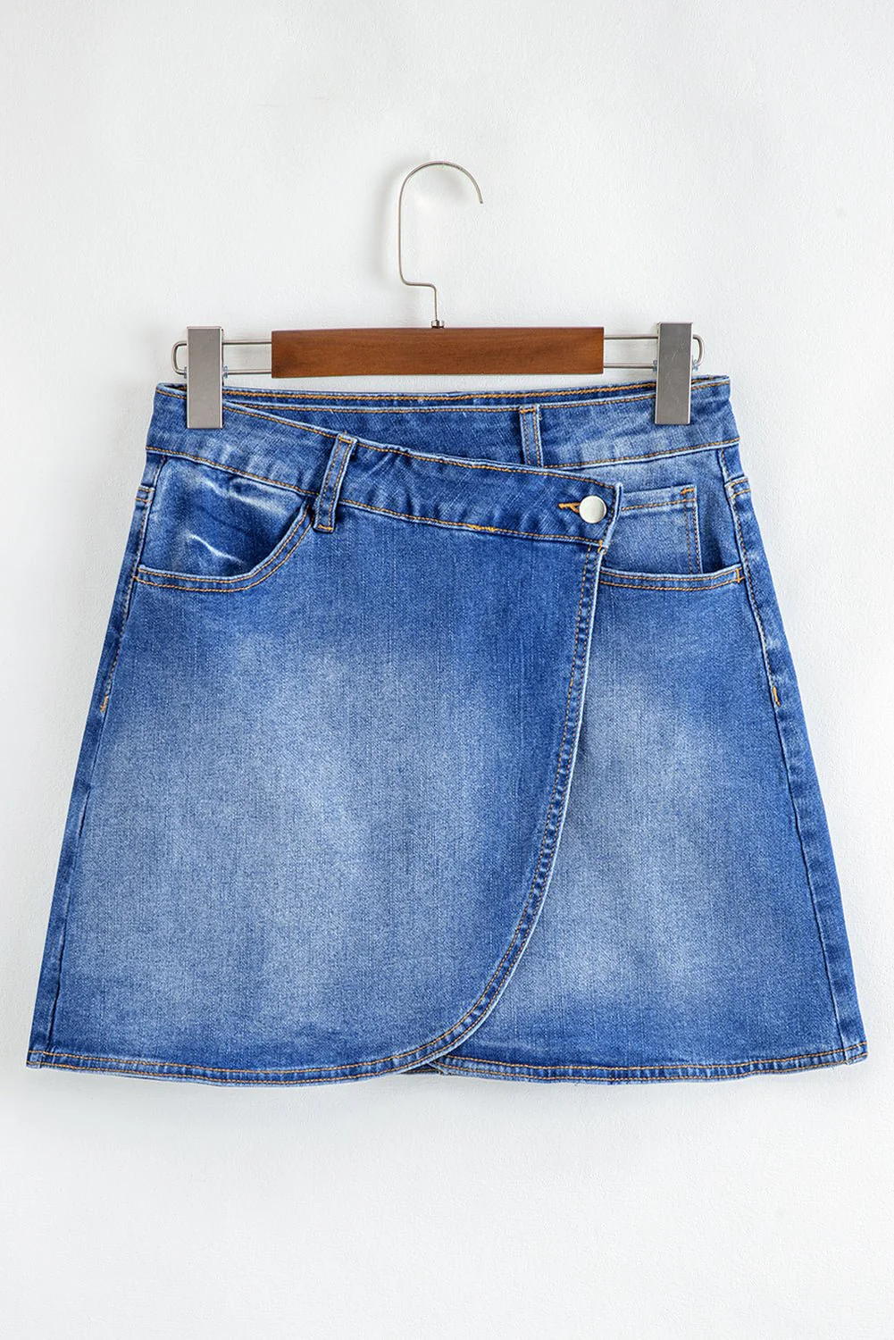Wrap It Up Denim Skirt - Image 16
