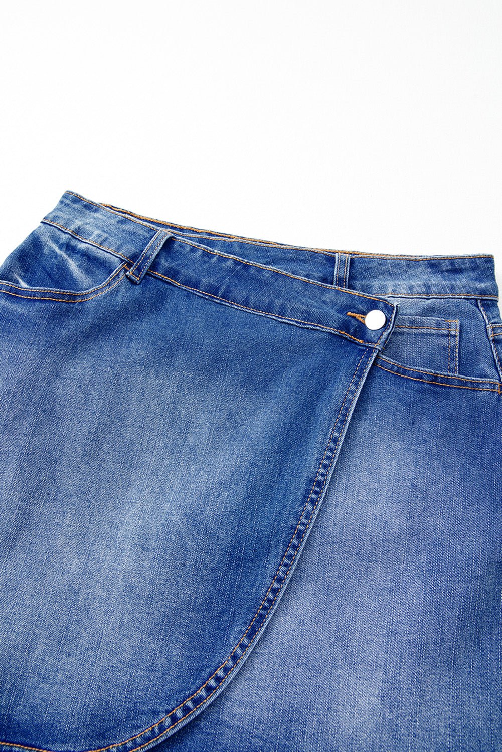 Wrap It Up Denim Skirt - Image 18