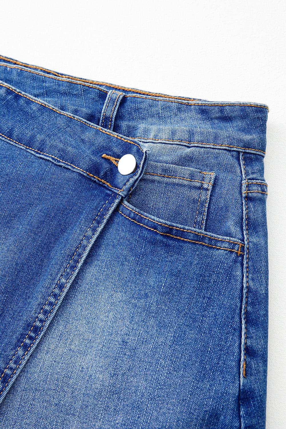 Wrap It Up Denim Skirt - Image 19