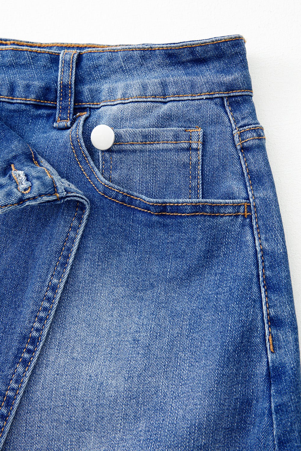 Wrap It Up Denim Skirt - Image 21