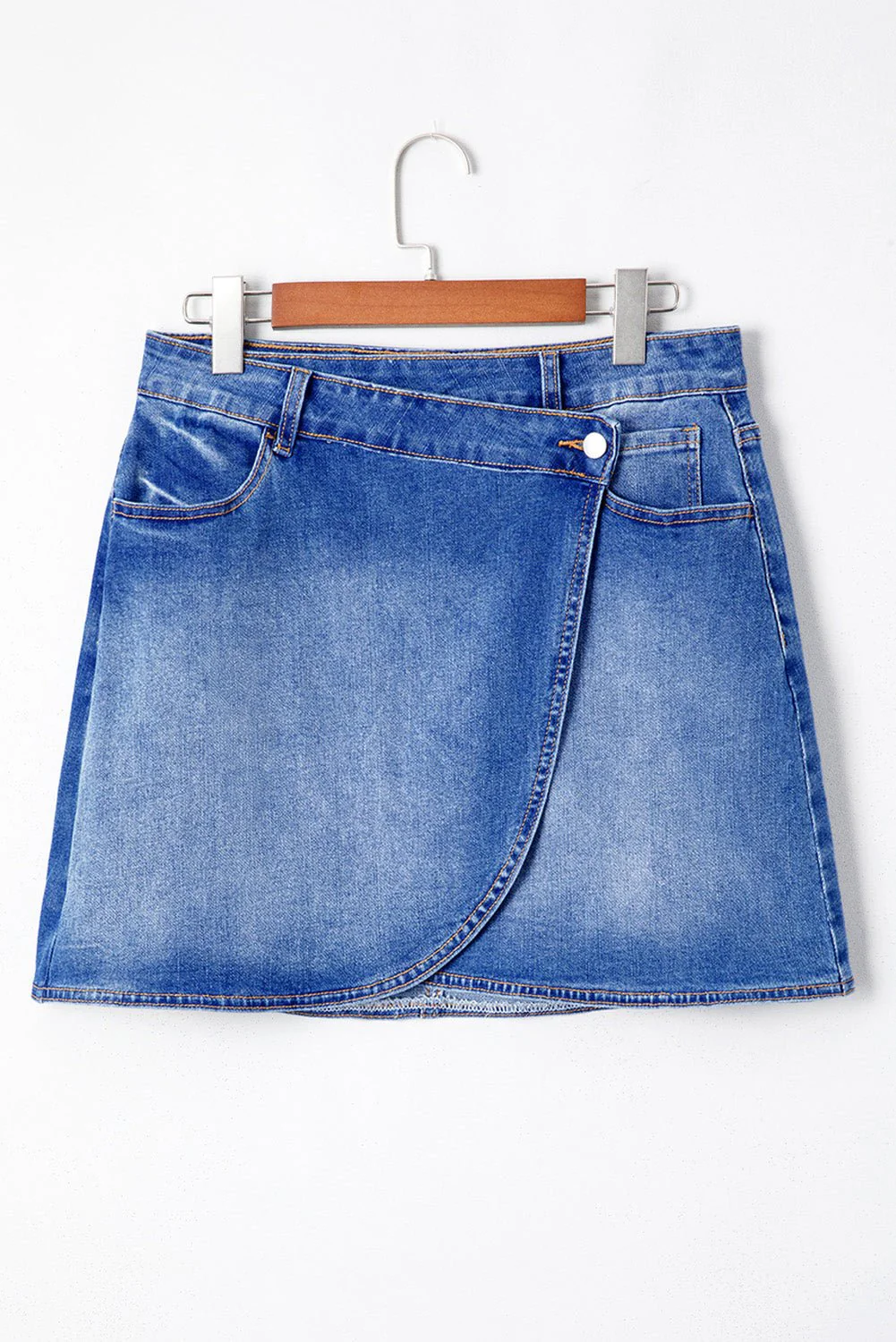 Wrap It Up Denim Skirt - Image 26