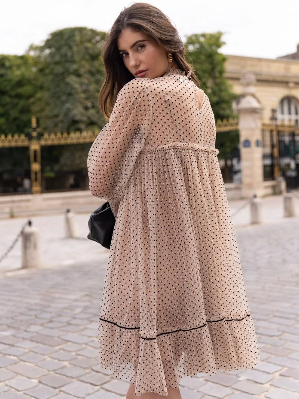 Bardot Tulle Mini Dress - Image 3
