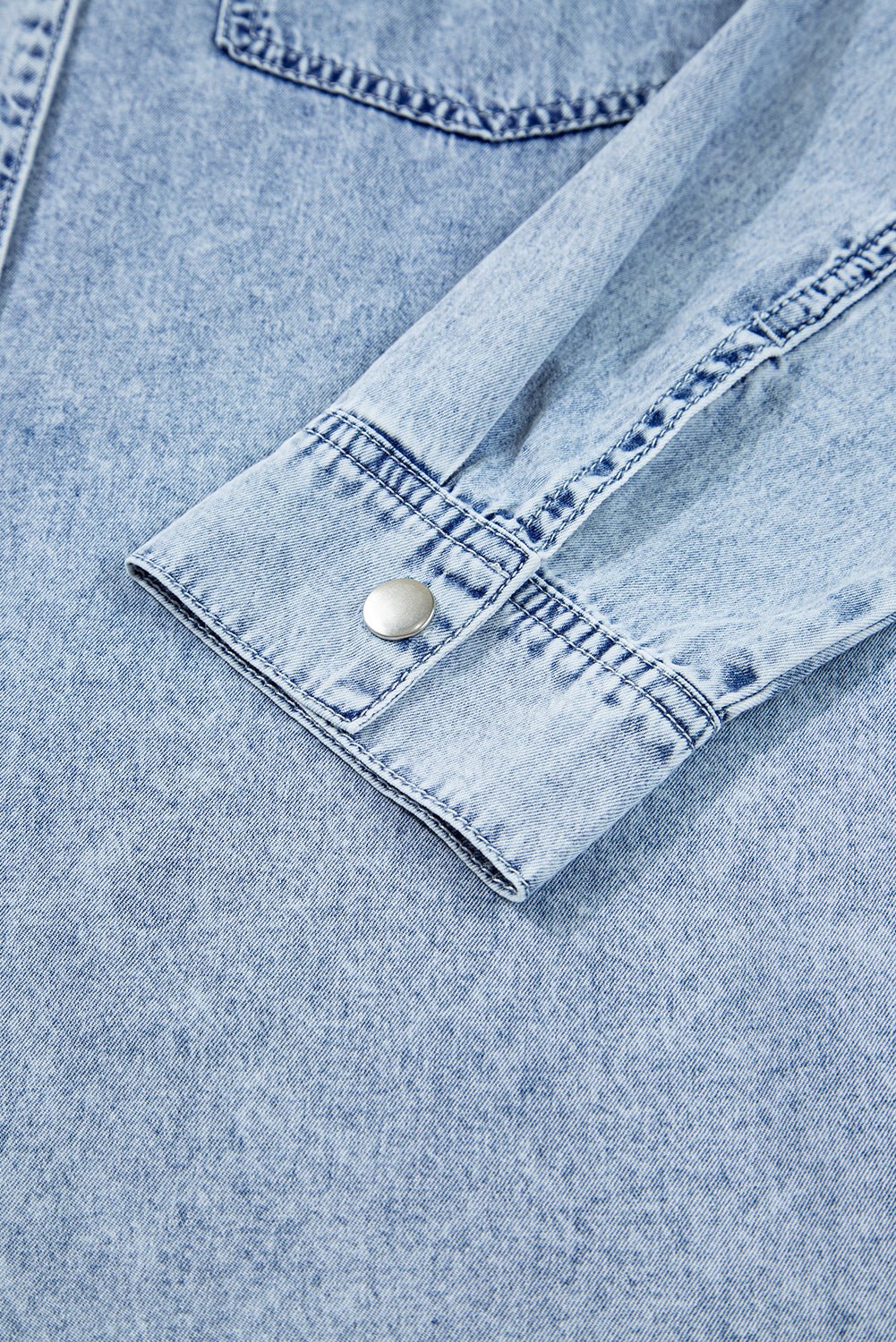Easy Days Denim Shirt Dress - Image 11