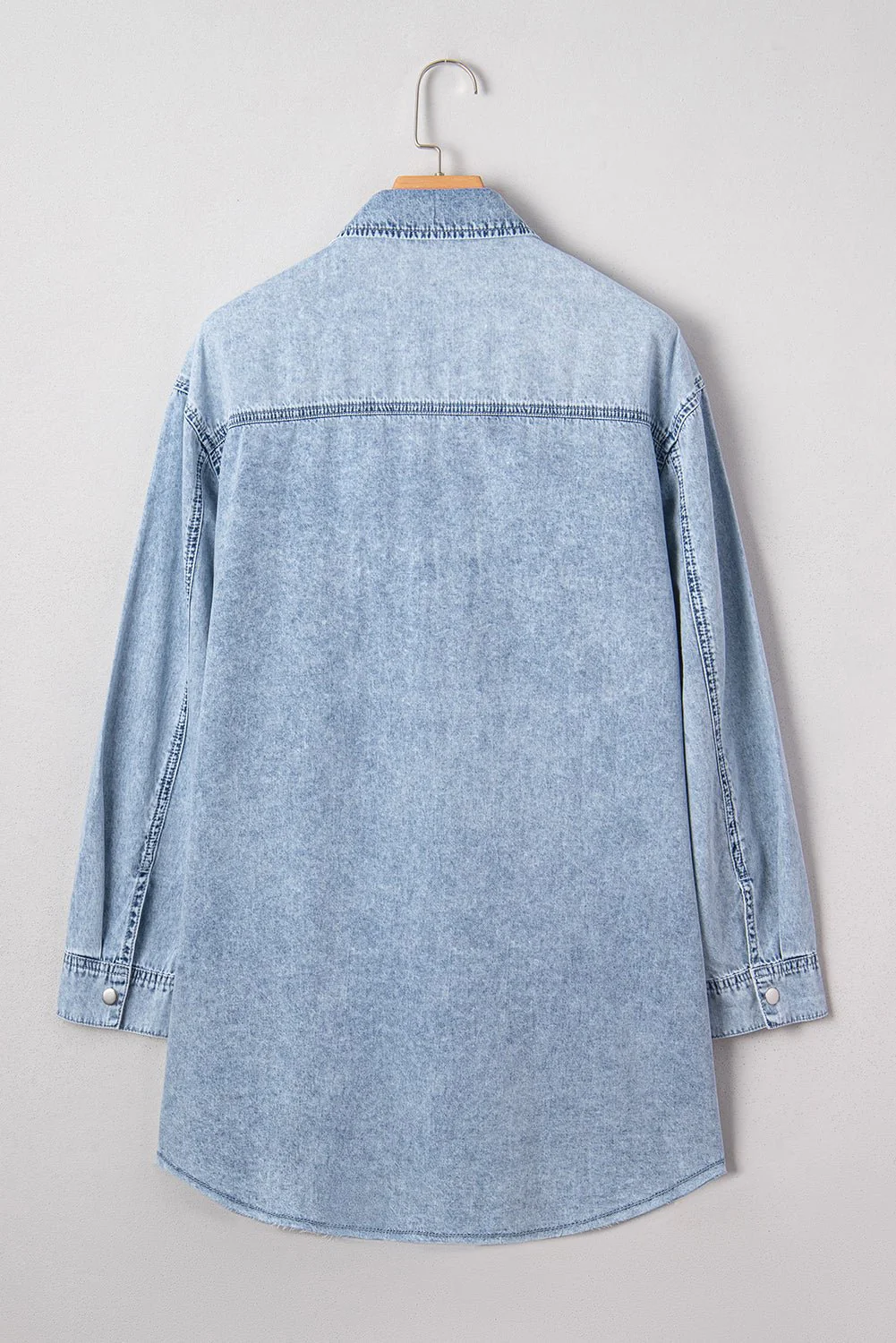 Easy Days Denim Shirt Dress - Image 14