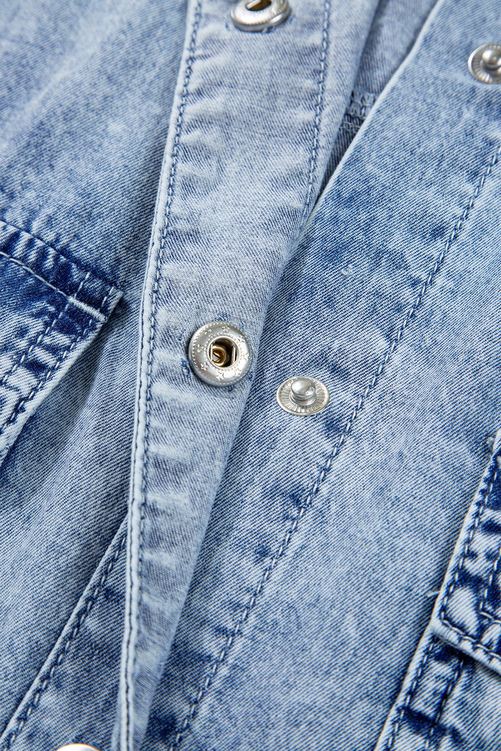 Easy Days Denim Shirt Dress - Image 8