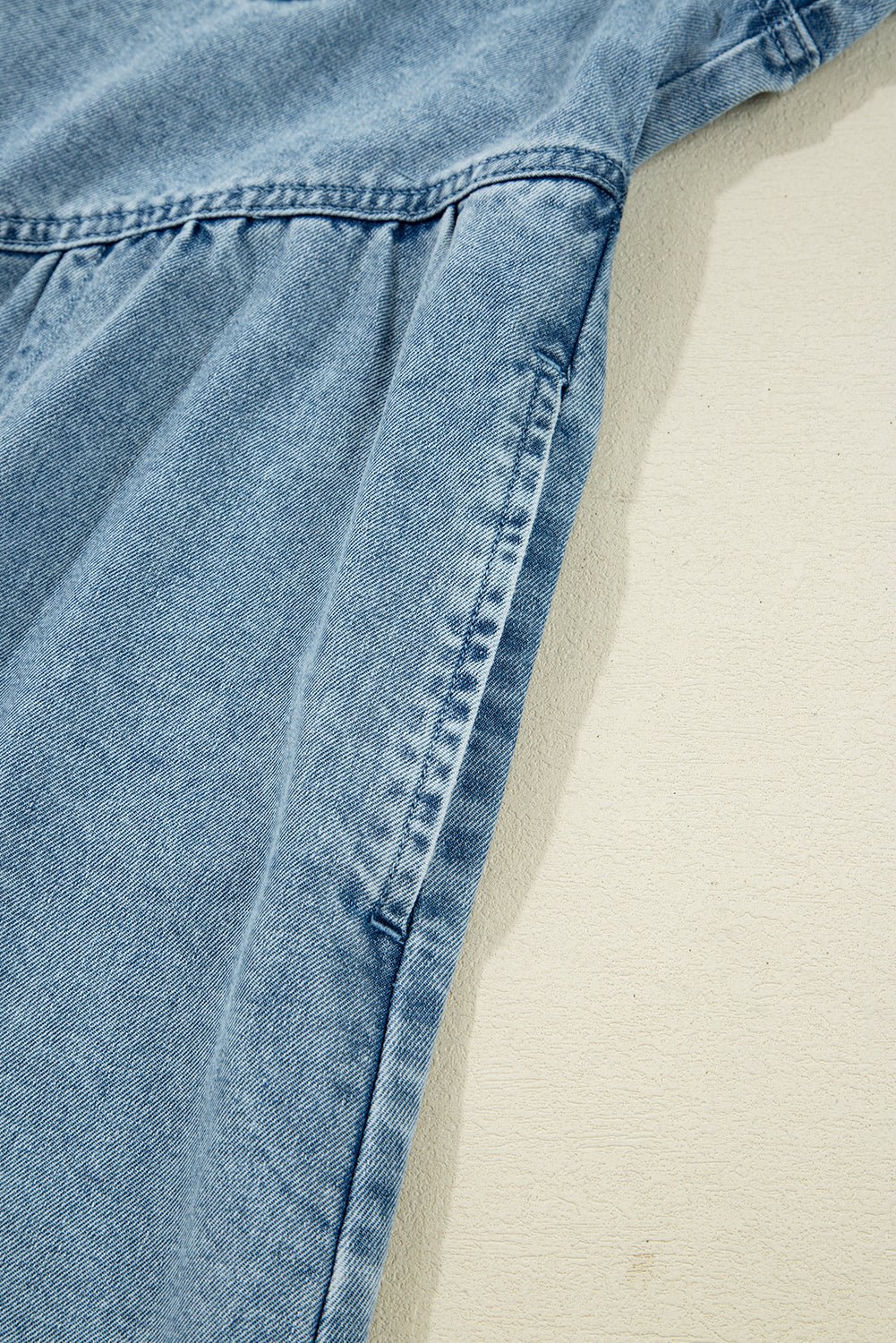 Harper Denim Shirt Dress - Image 11