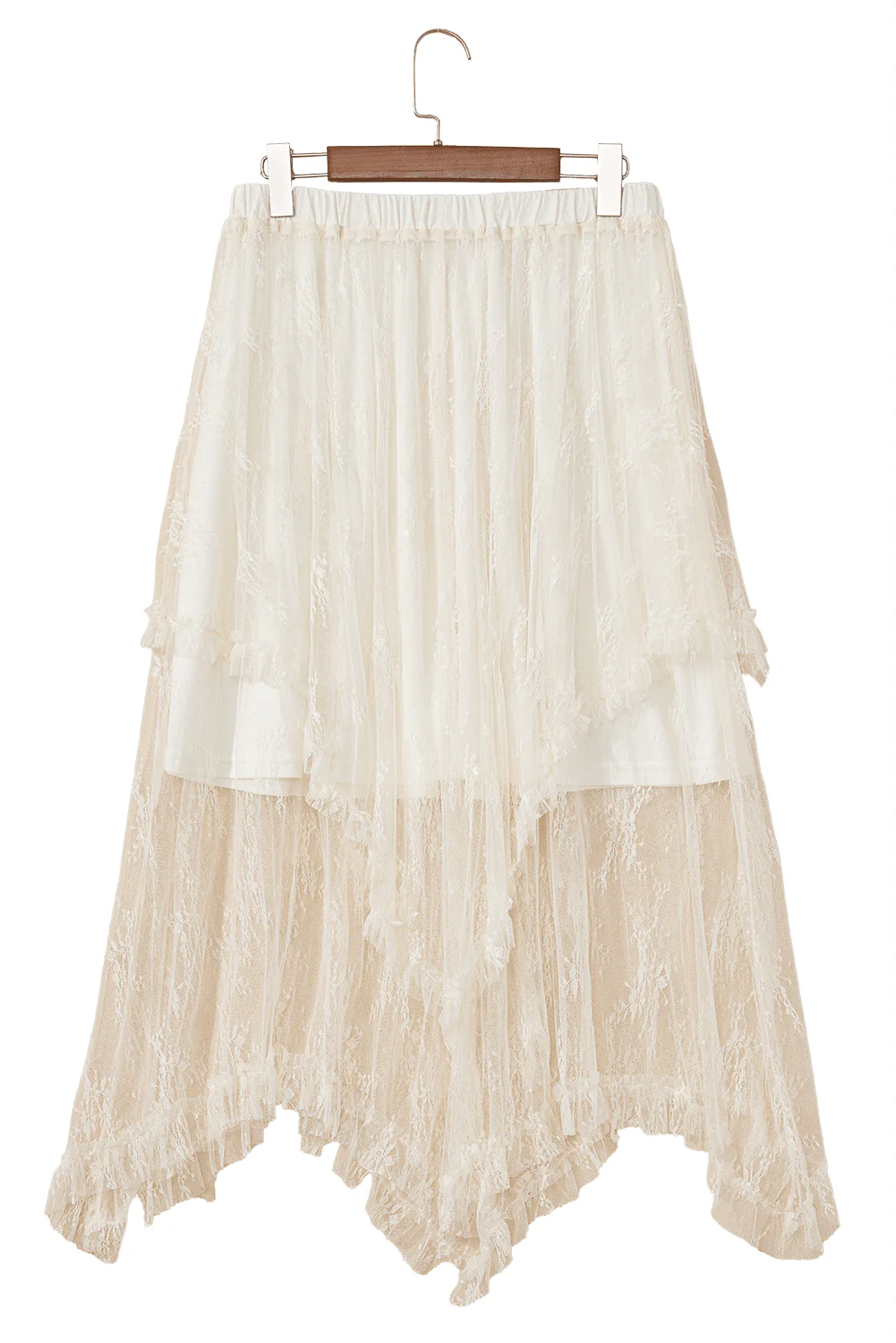 Sun Kiss Lace Hi Lo Hem Skirt - Image 3