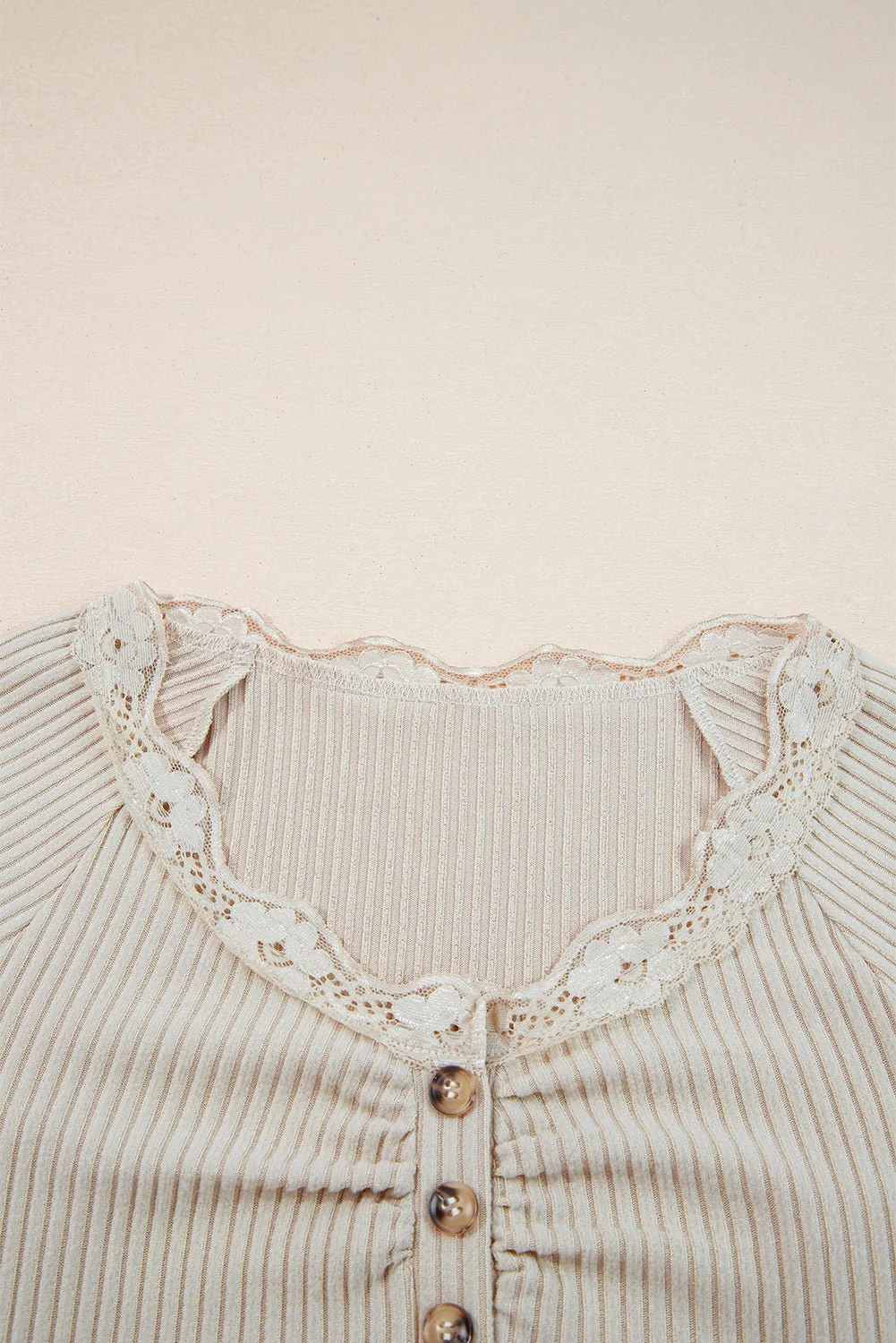 Willow Lace Ribbed Top - Image 4
