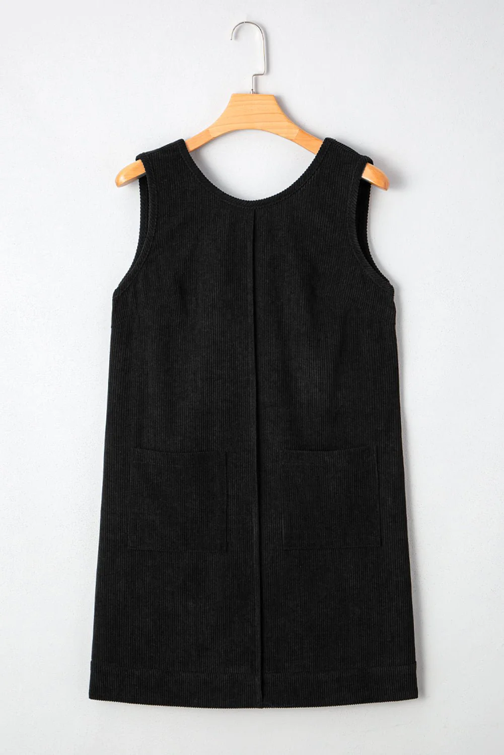 Midnight Corduroy Shift Dress - Image 4