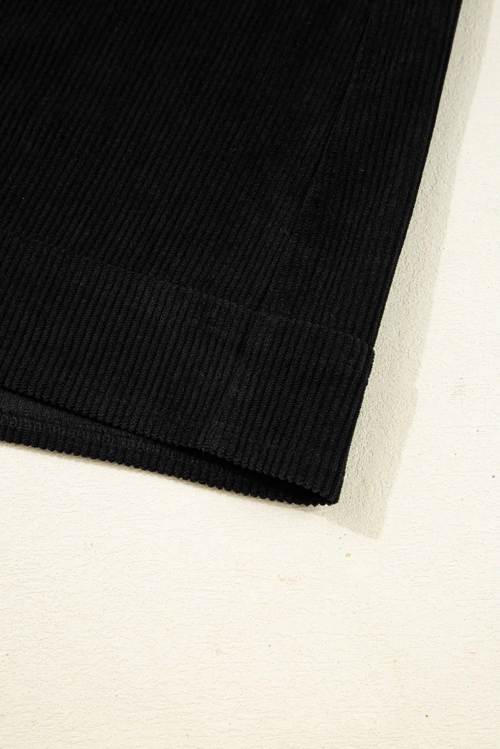 Midnight Corduroy Shift Dress - Image 7