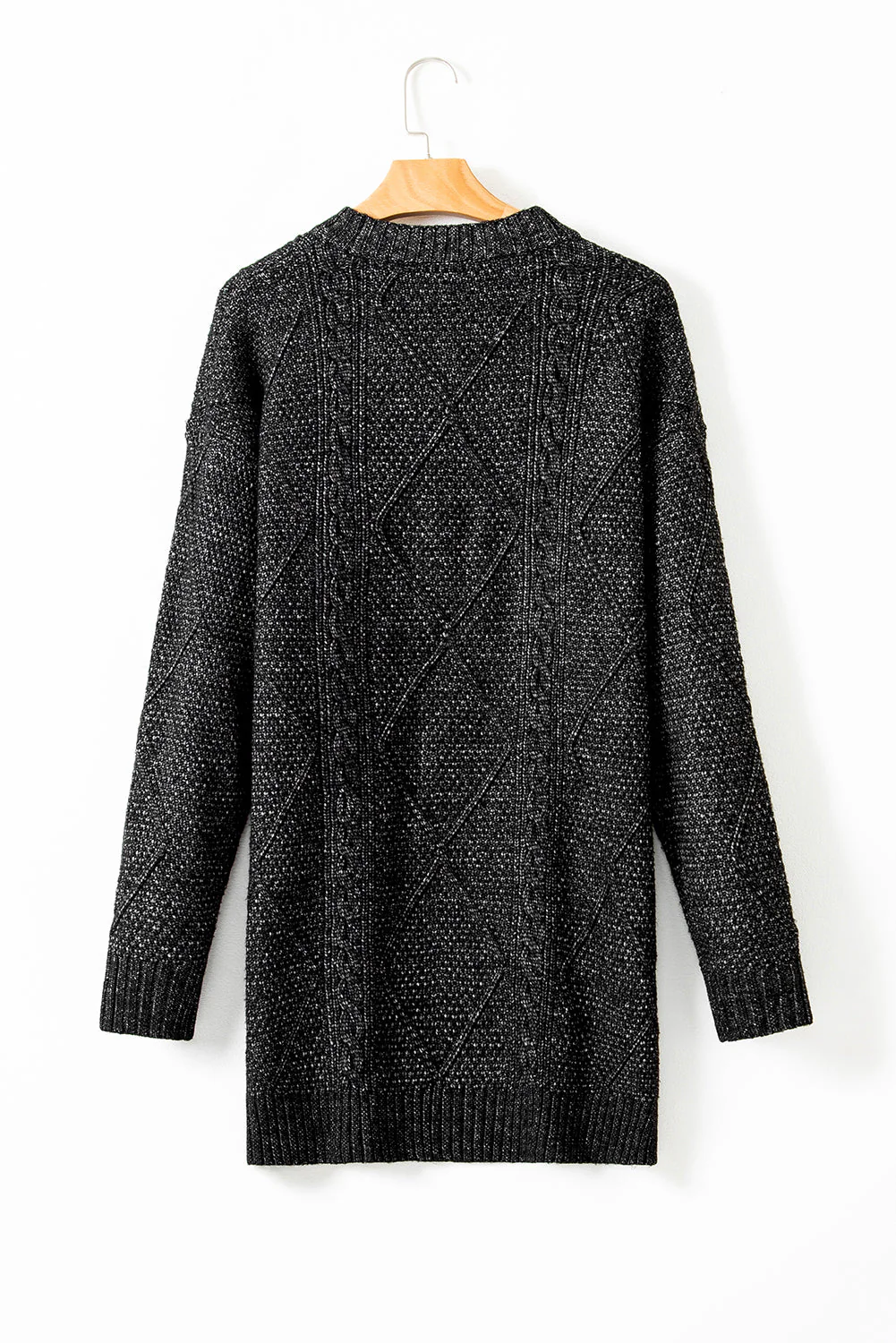 Candace Cable Knit Sweater Dress - Image 10