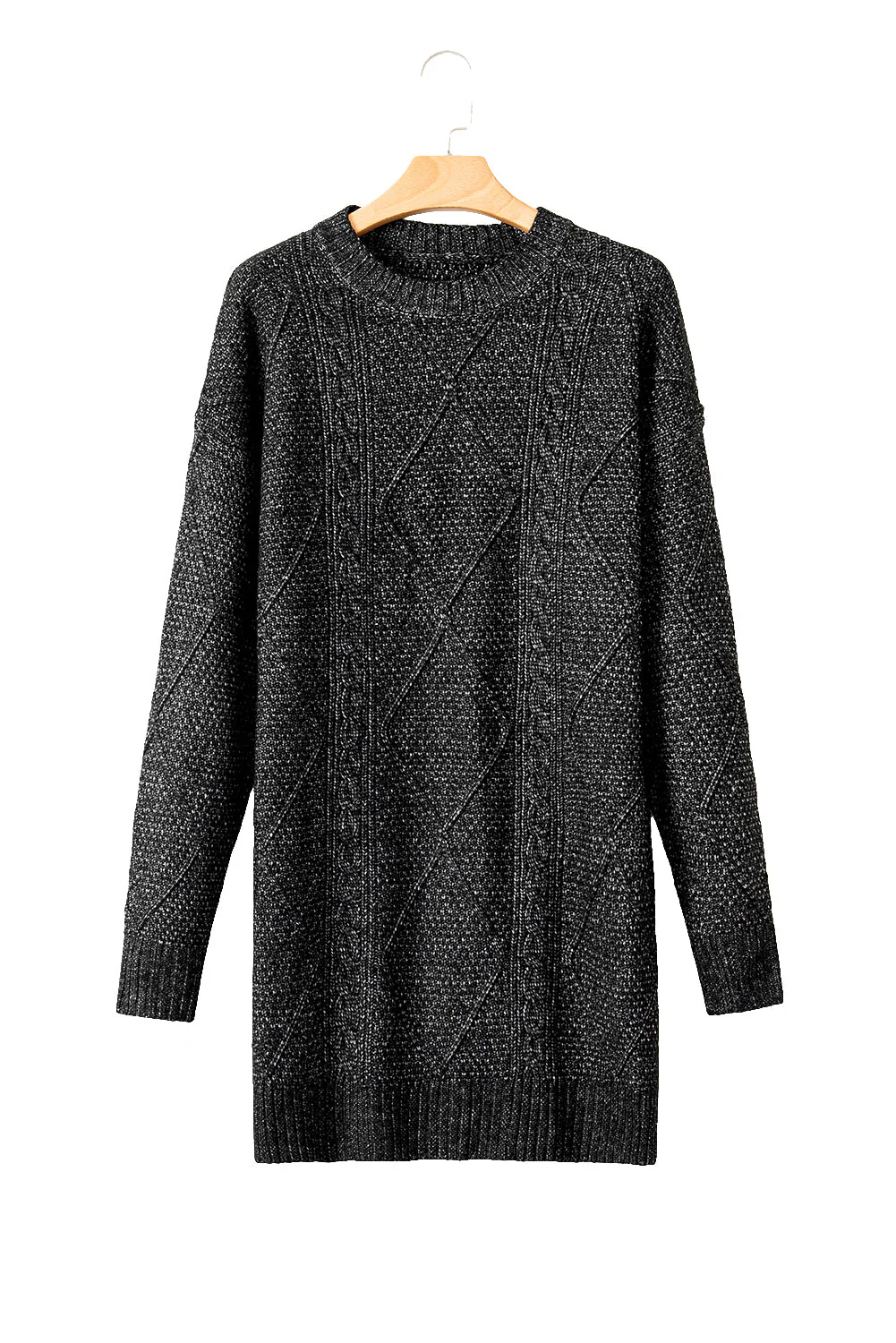 Candace Cable Knit Sweater Dress - Image 11