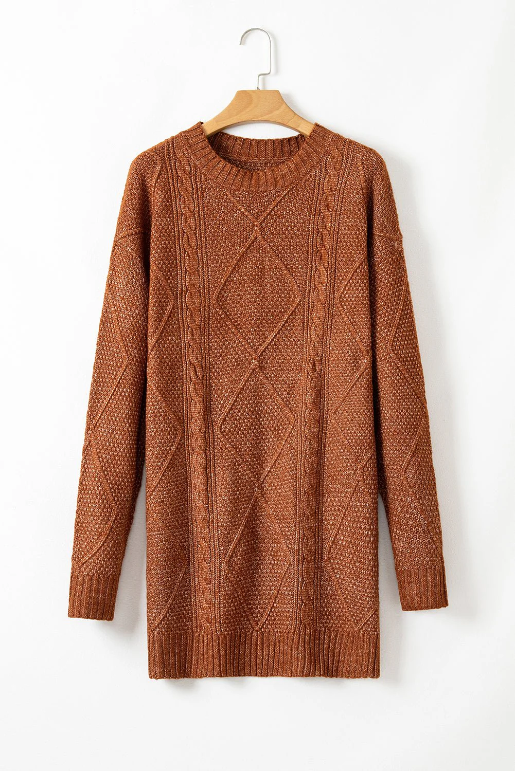 Candace Cable Knit Sweater Dress - Image 38