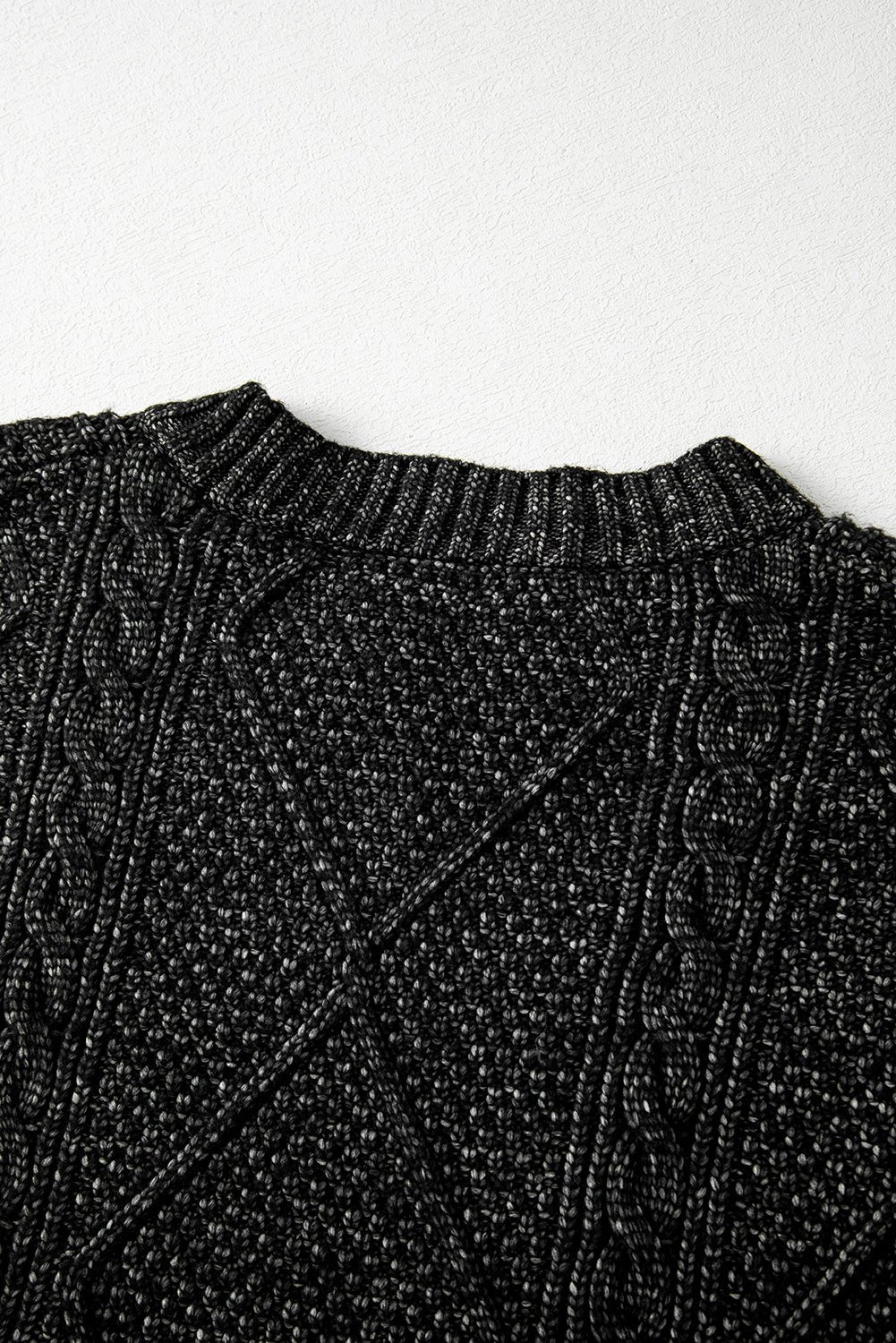 Candace Cable Knit Sweater Dress - Image 4