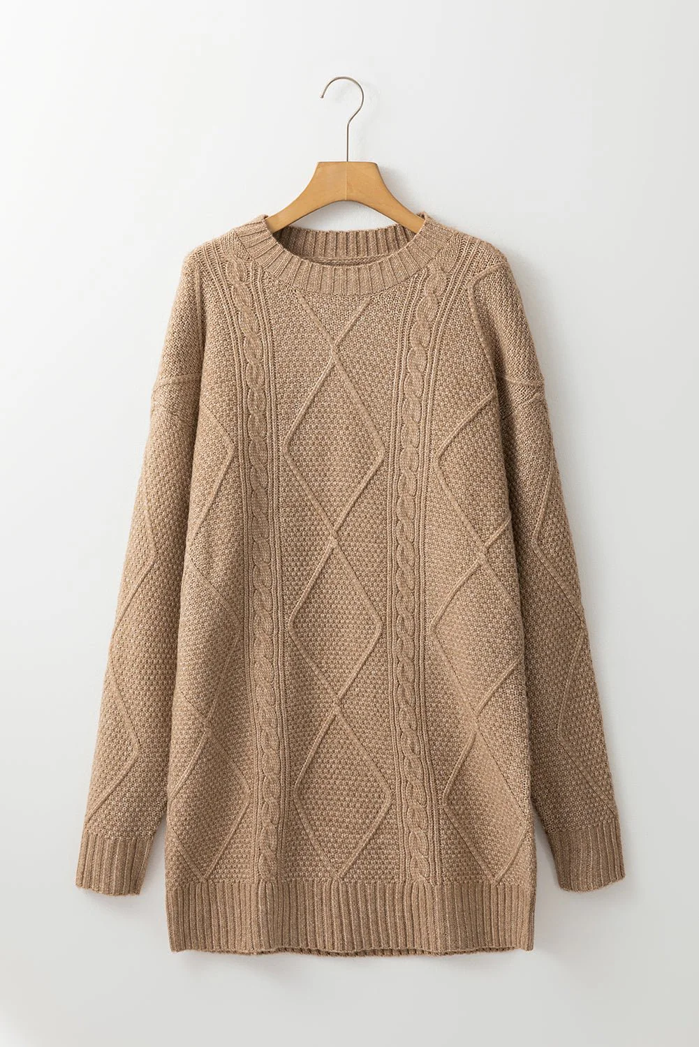 Candace Cable Knit Sweater Dress - Image 48
