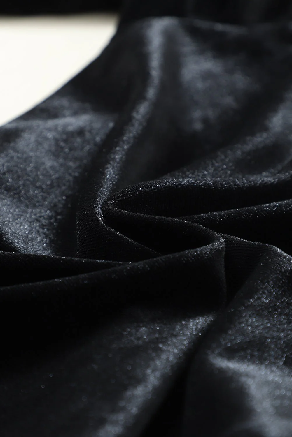 Noir Luxe Velvet Joggers - Image 9