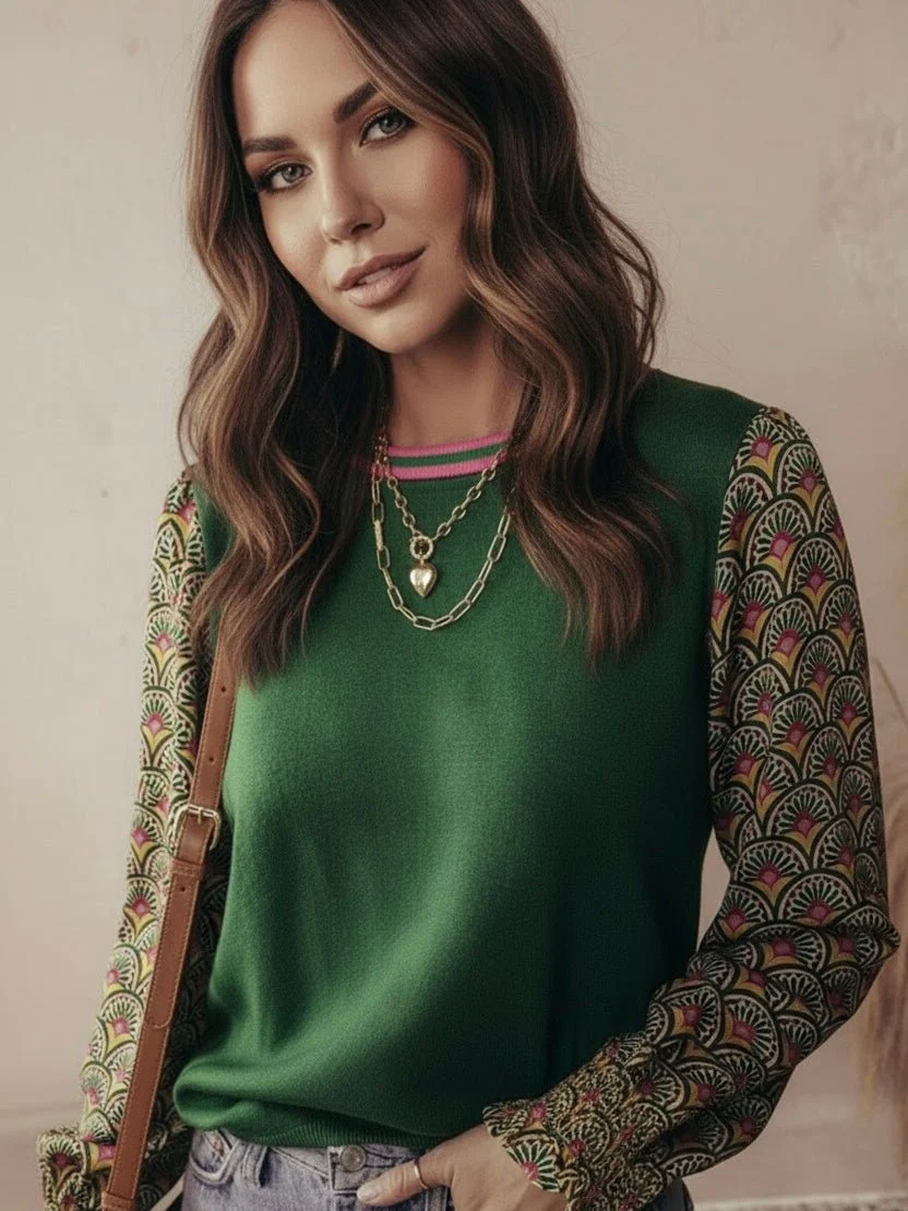 Emerald Muse Sweater - Image 5