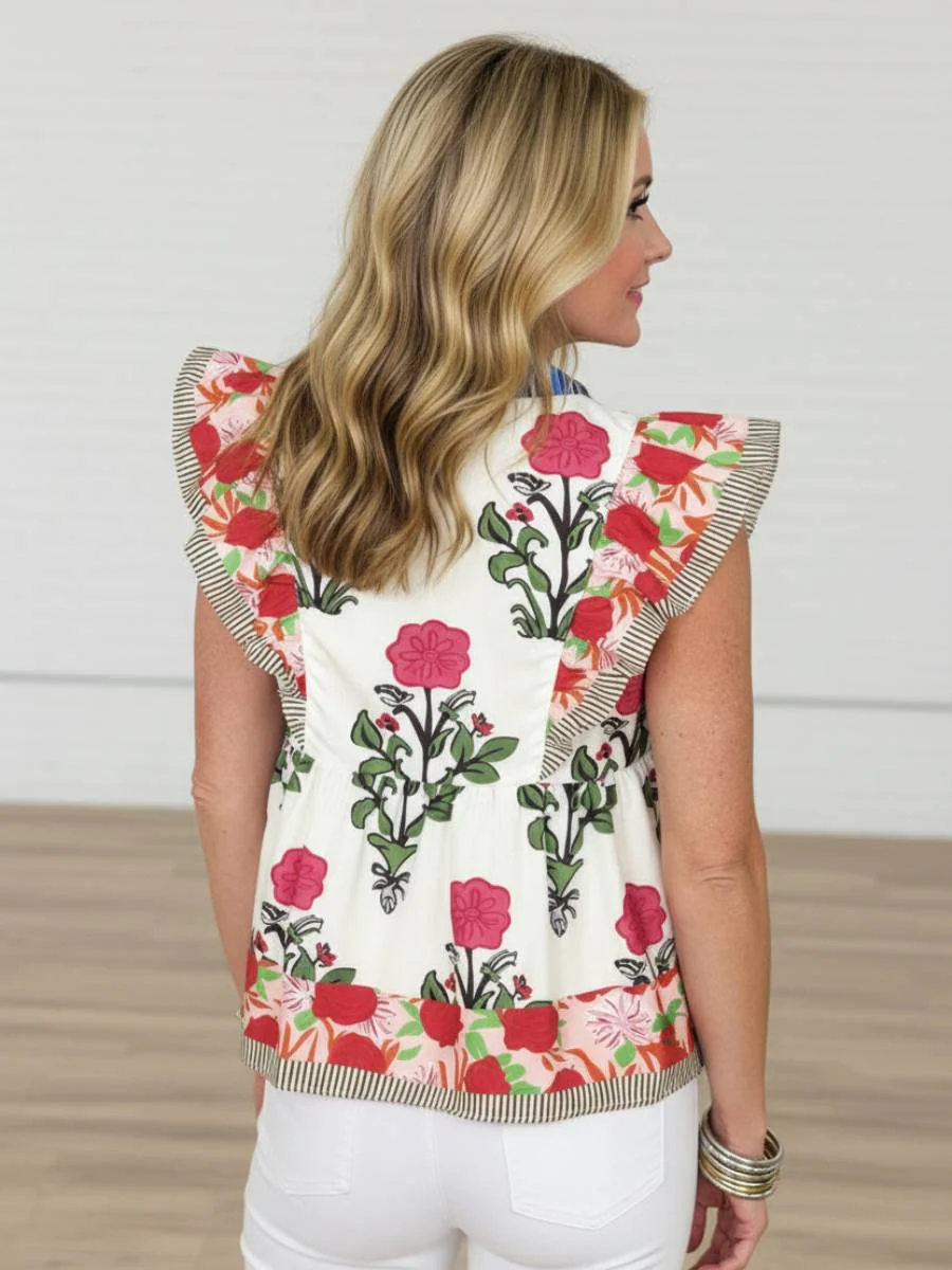 Bloom Theory Flutter Top - Image 4