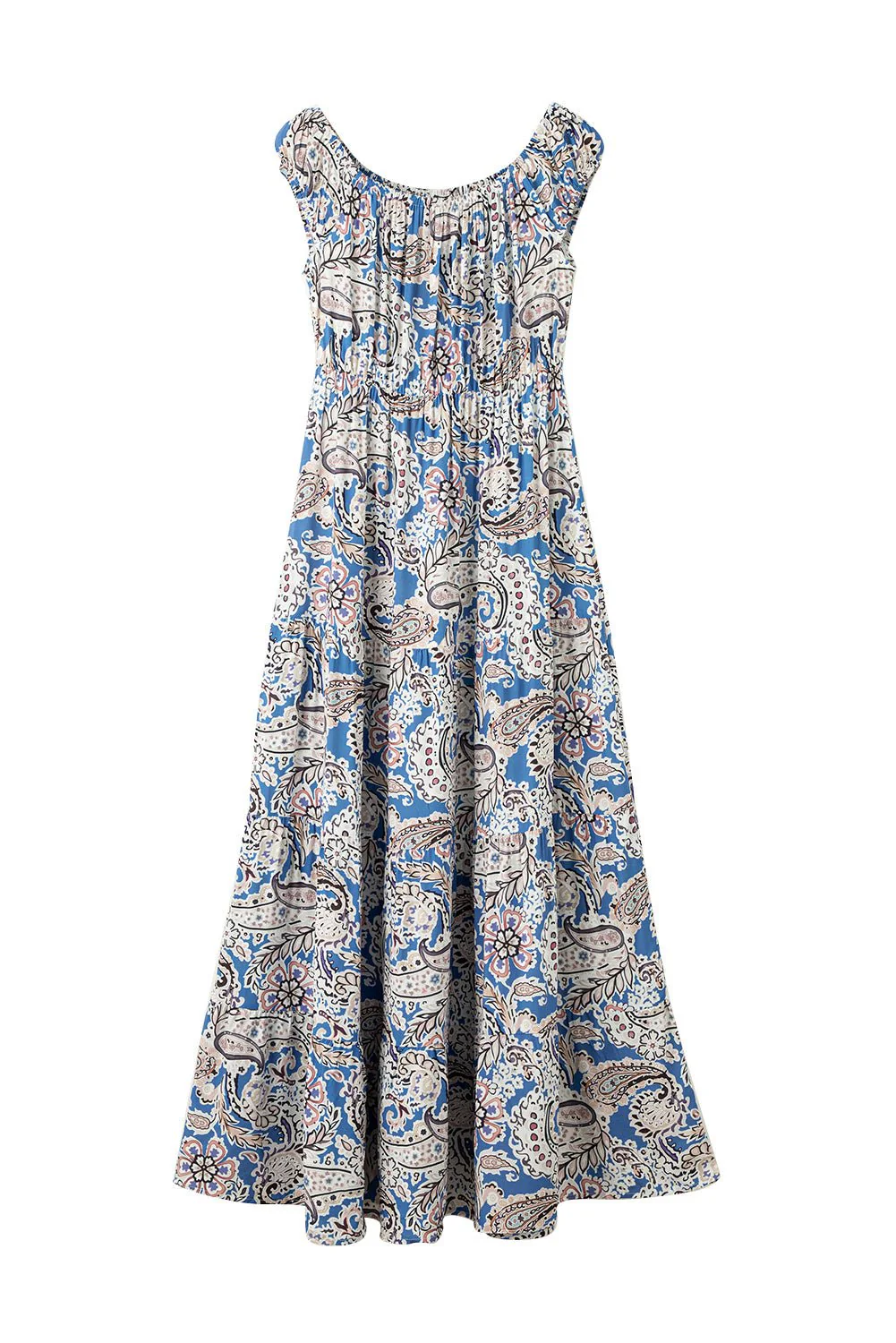 Amelia Boho Paisley Dress - Image 6