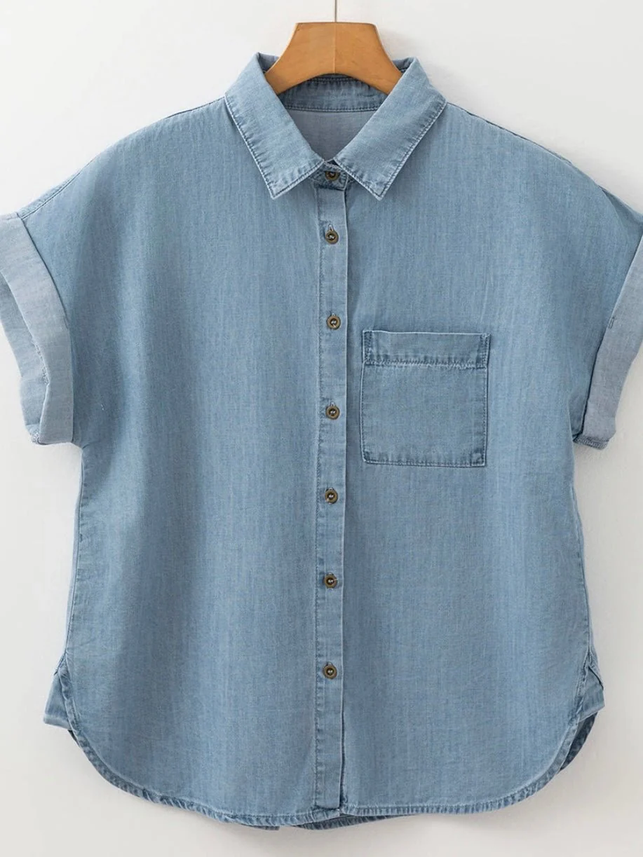Blue Skies Chambray Shirt - Image 5
