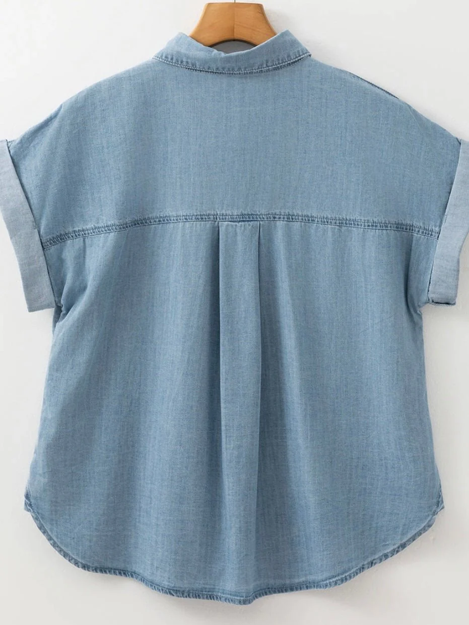 Blue Skies Chambray Shirt - Image 7