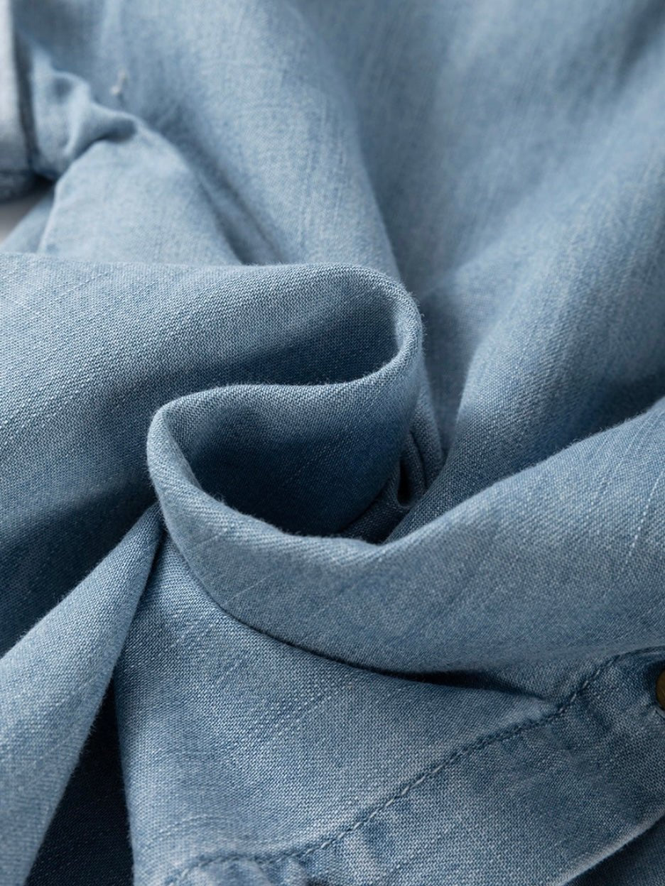 Blue Skies Chambray Shirt - Image 9