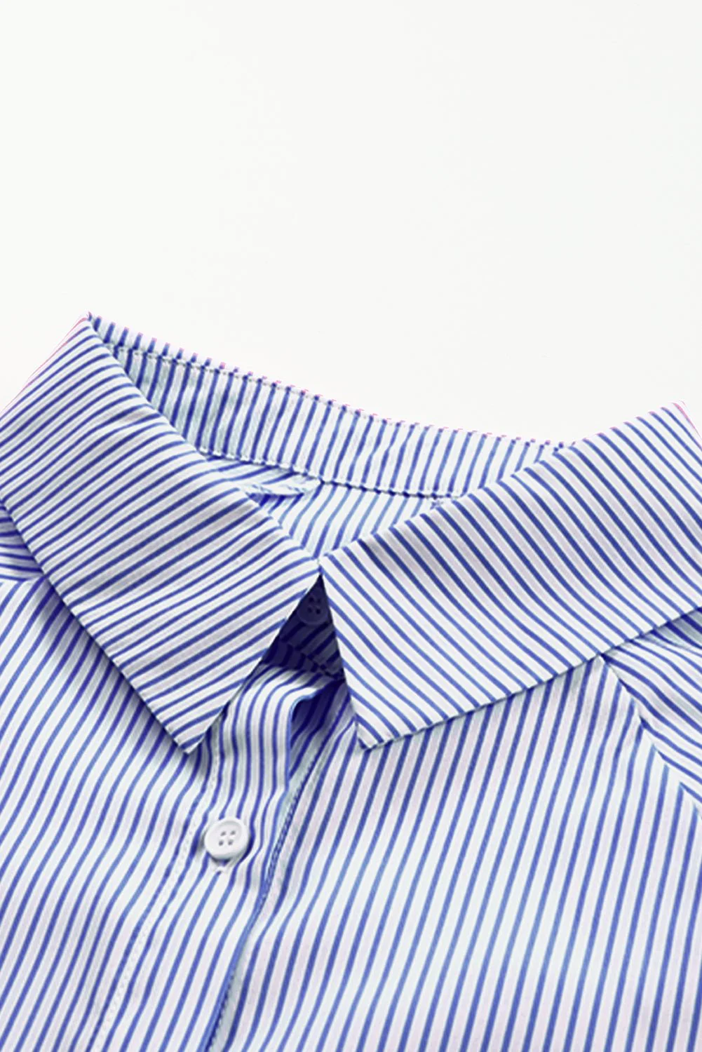 Coastline Stripe Button-Up Top - Image 13