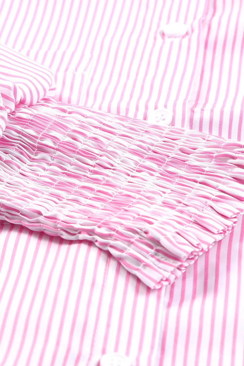 Coastline Stripe Button-Up Top - Image 30