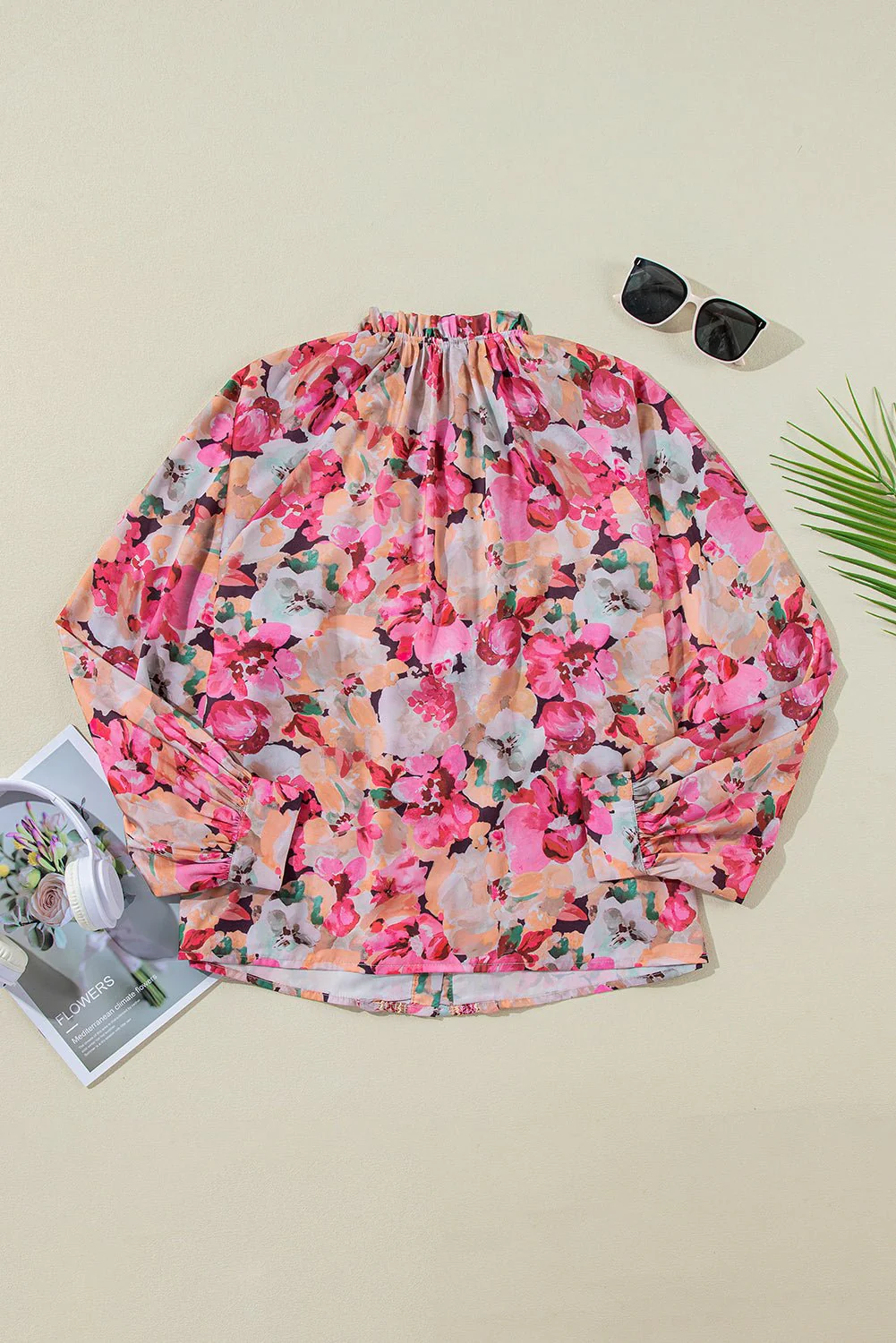 Blush Garden Frill Blouse - Image 5