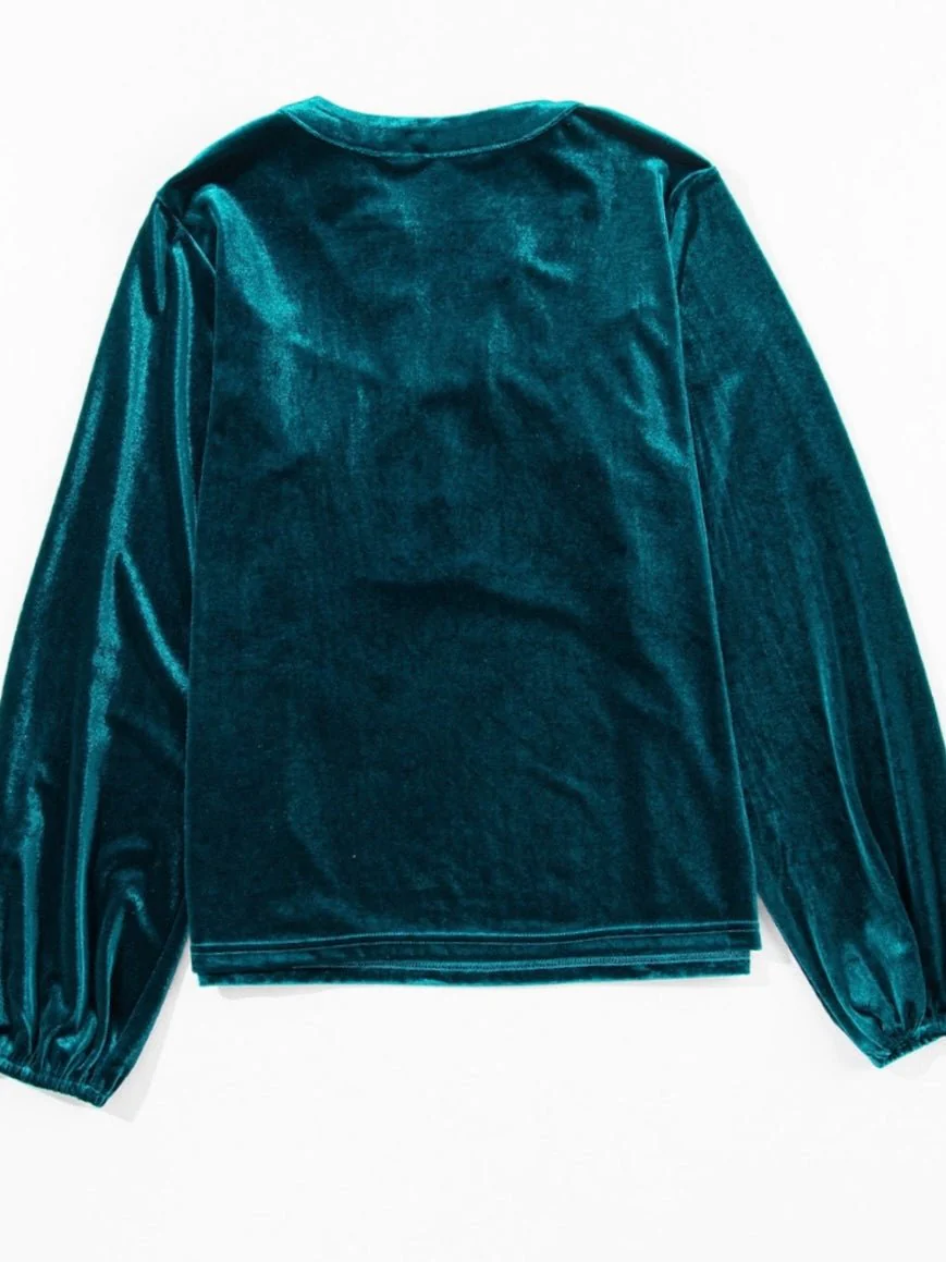 Boho Sun Velvet Top - Image 10