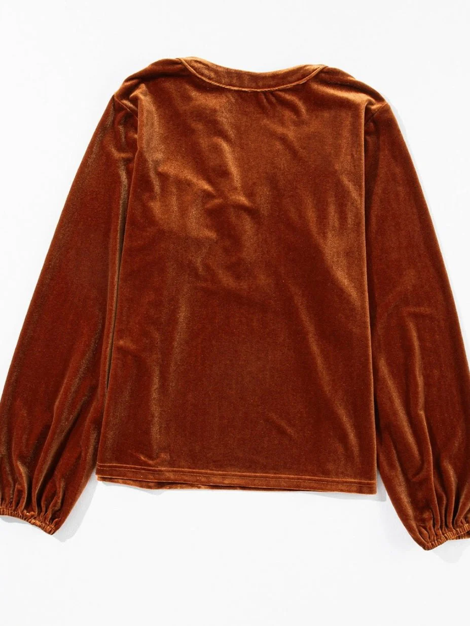 Boho Sun Velvet Top - Image 12