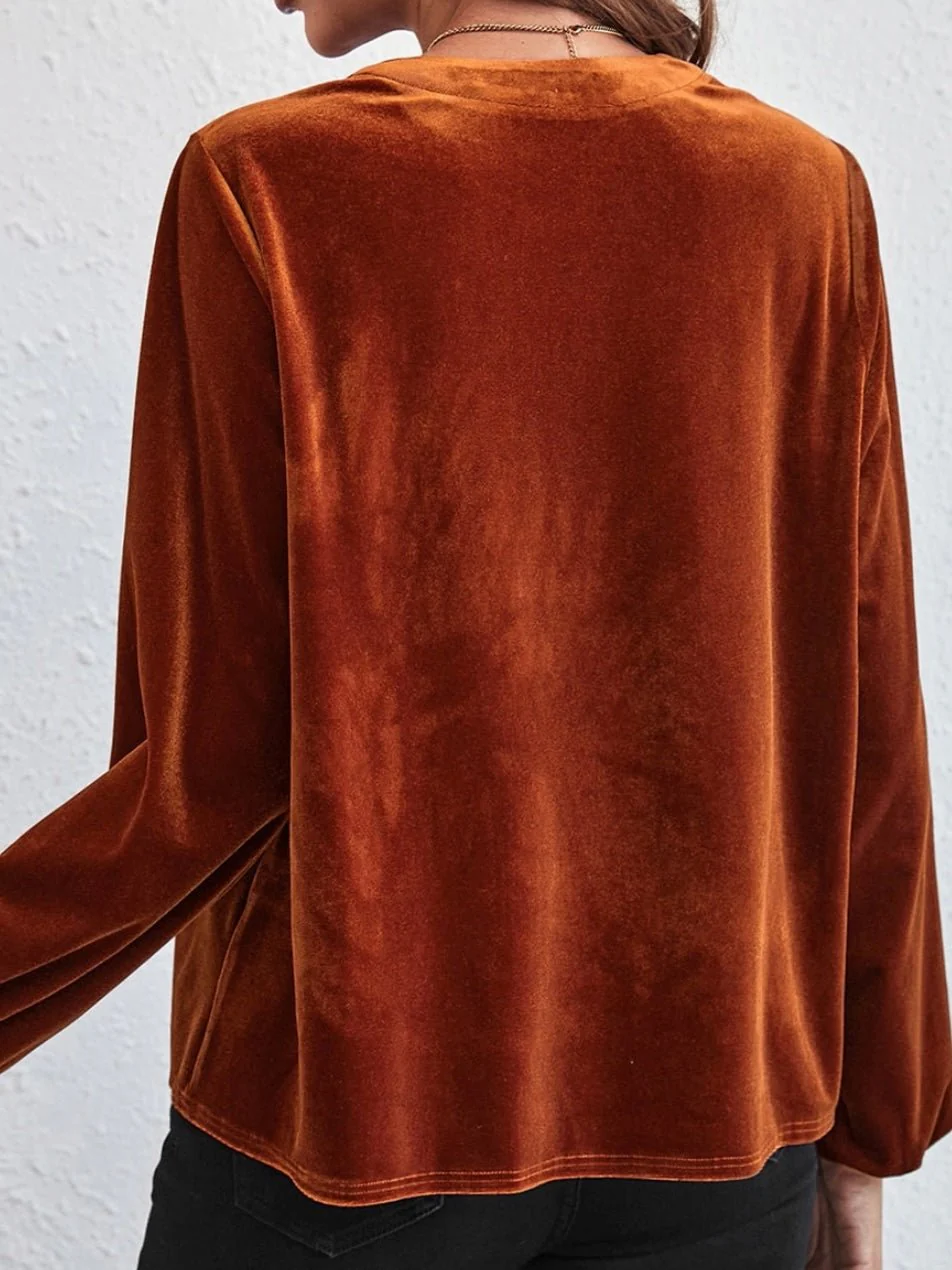 Boho Sun Velvet Top - Image 8