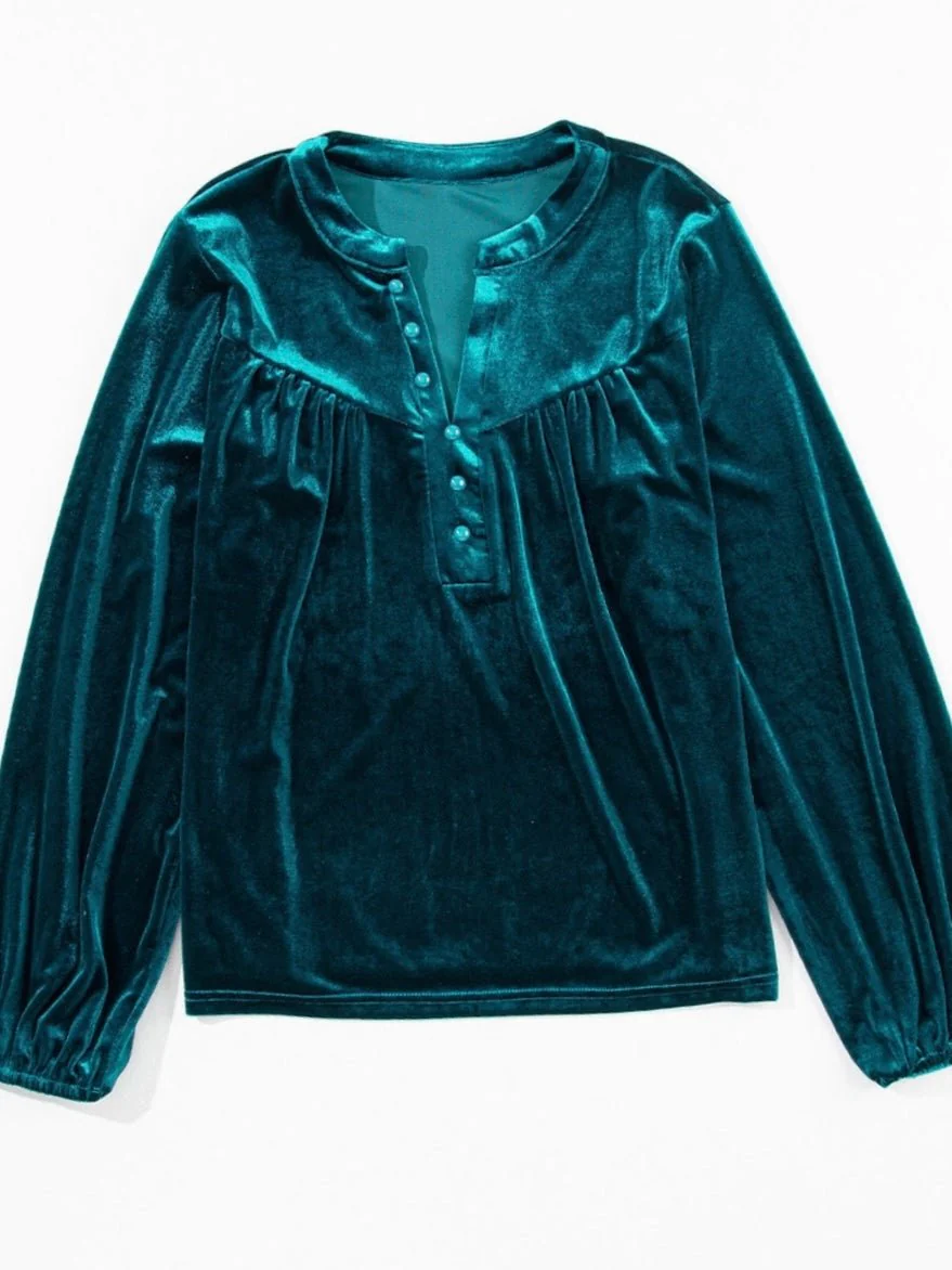 Boho Sun Velvet Top - Image 9