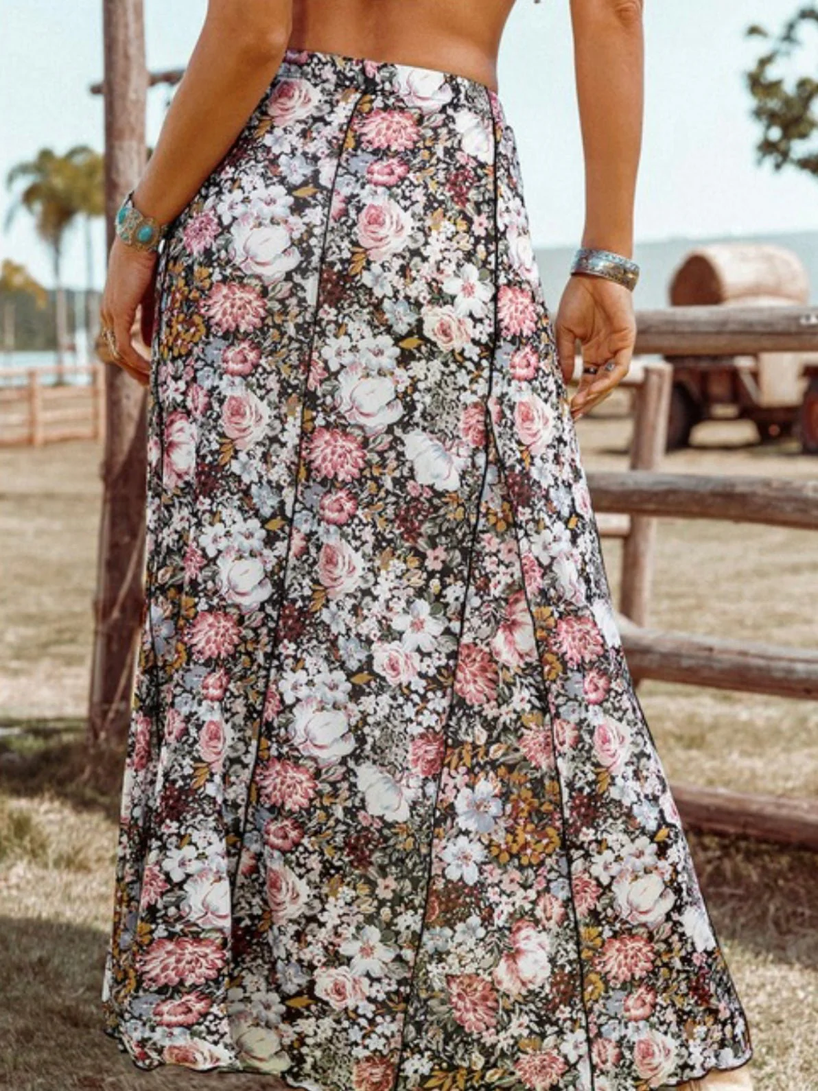 Eden Blossom Maxi Skirt - Image 3