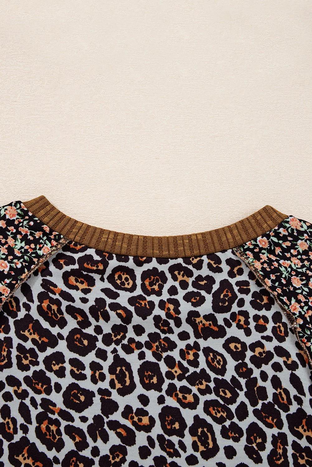 Wildflower Leopard Patchwork Top - Image 7