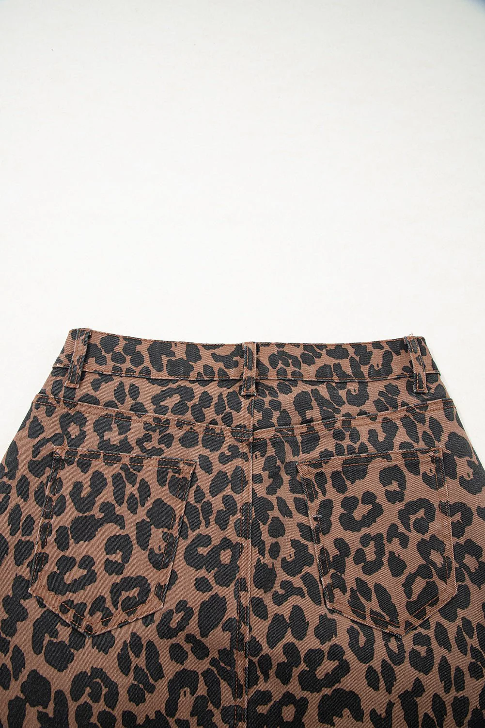 Wildcat Split Denim Skirt - Image 10