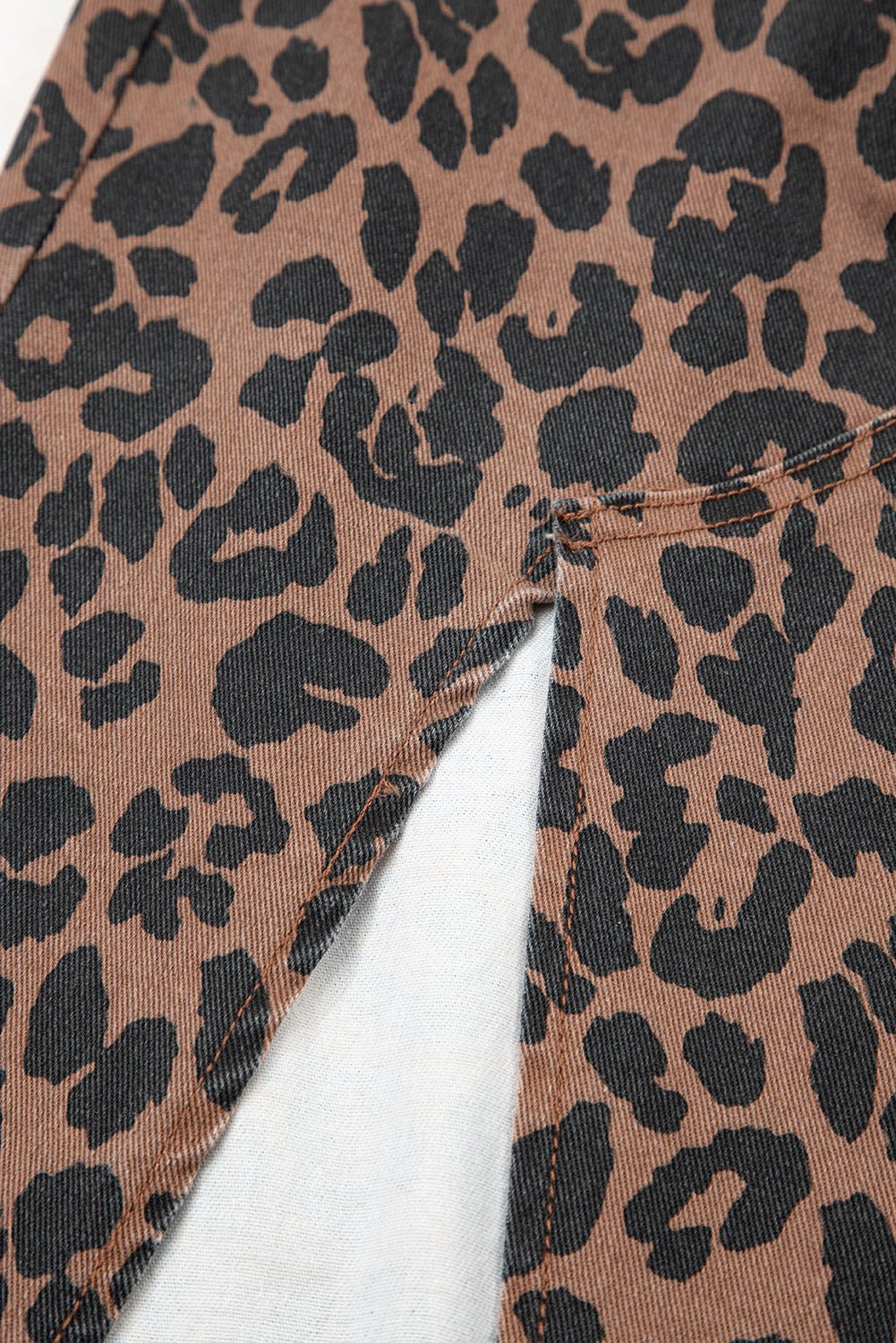 Wildcat Split Denim Skirt - Image 11