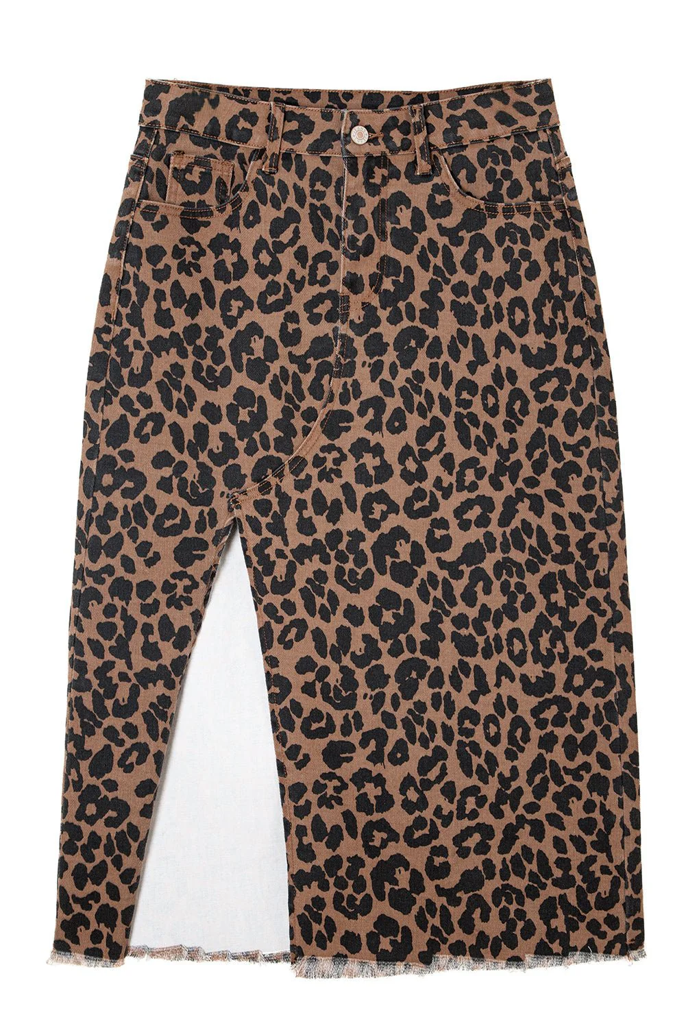 Wildcat Split Denim Skirt - Image 17