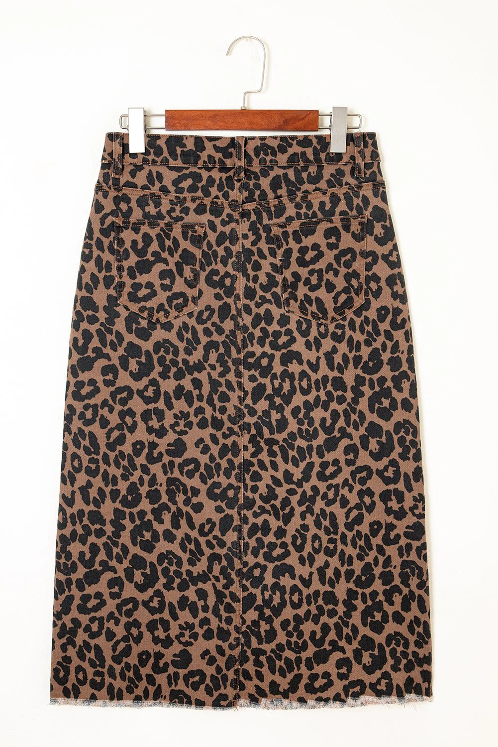 Wildcat Split Denim Skirt - Image 8