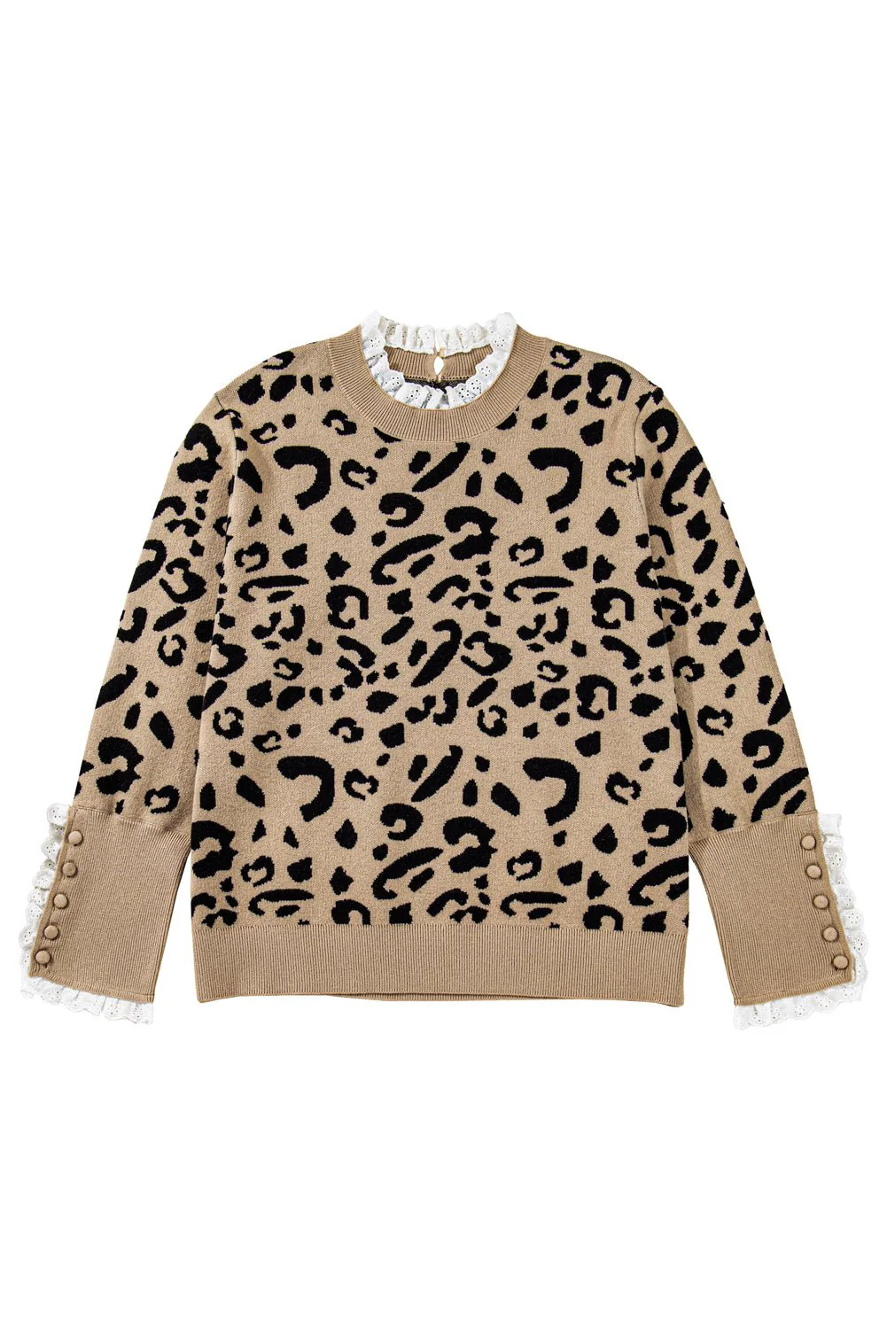 Fierce + Feminine Leopard Sweater {plus} - Image 4