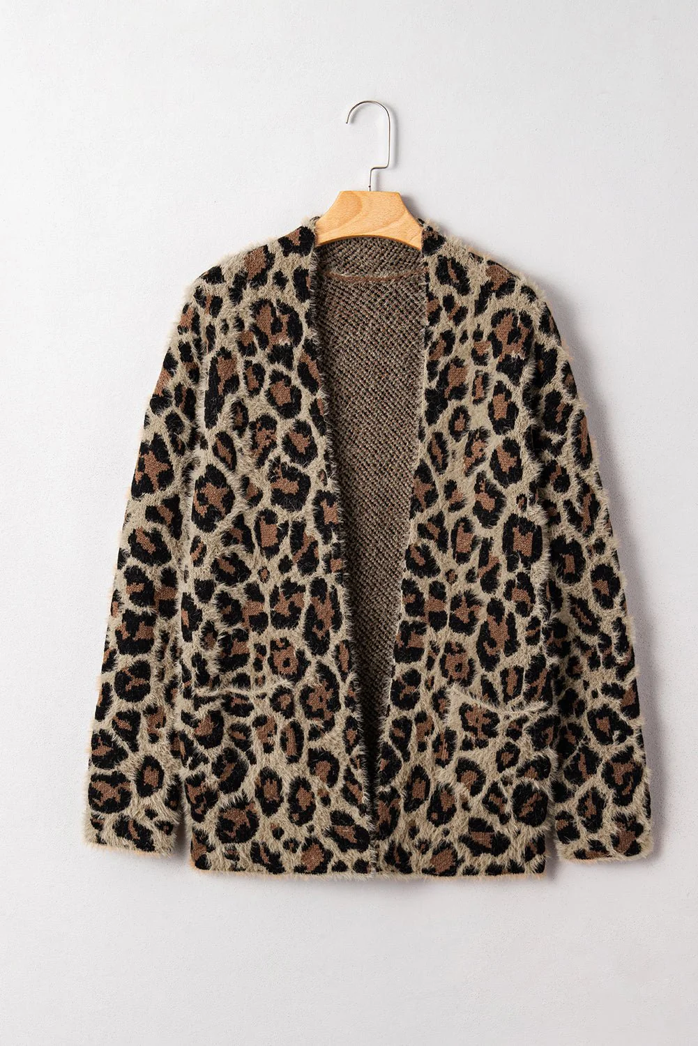 Toasted Leopard Fuzzy Cardigan - Image 12