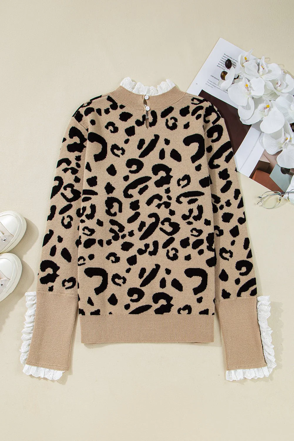 Fierce + Feminine Leopard Sweater - Image 10