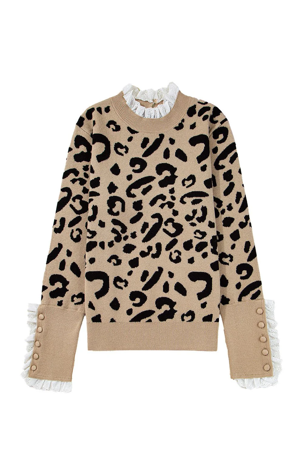 Fierce + Feminine Leopard Sweater - Image 4