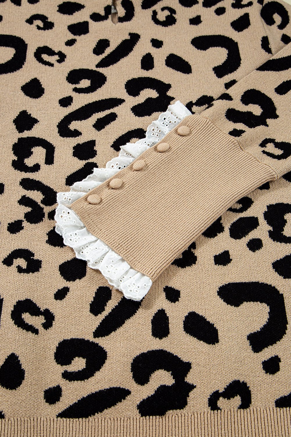 Fierce + Feminine Leopard Sweater - Image 8