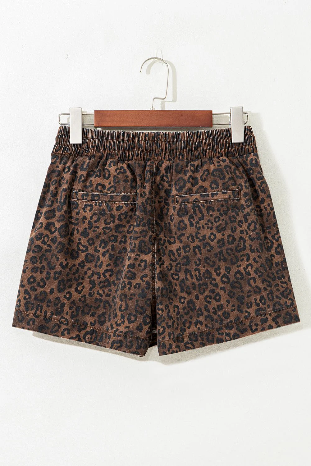 Wild Thing Leopard Denim Skort - Image 13