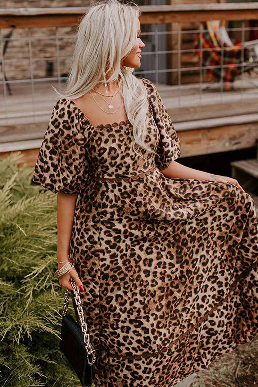 Wild Ember Leopard Maxi Dress - Image 18