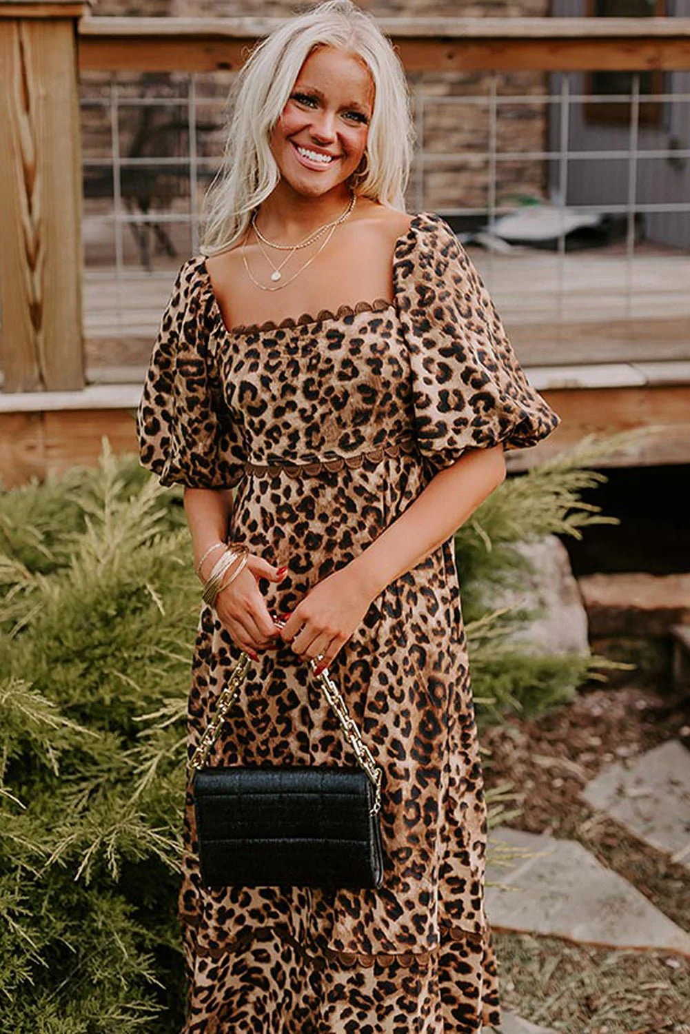 Wild Ember Leopard Maxi Dress - Image 19