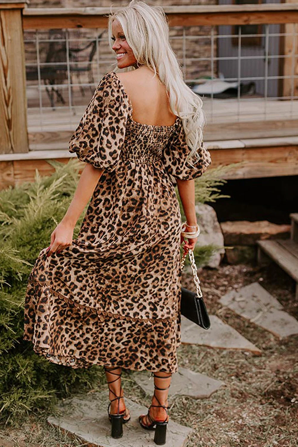 Wild Ember Leopard Maxi Dress - Image 21