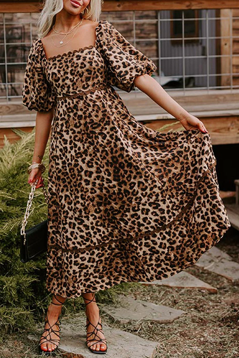 Wild Ember Leopard Maxi Dress - Image 22